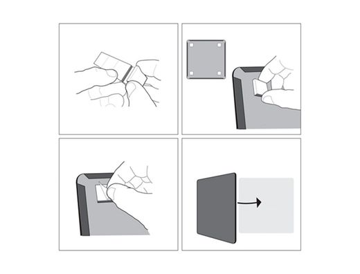 Planificador semanal nobo magnetico + tablero corcho horizontal con marco de aluminio 585x190 mm