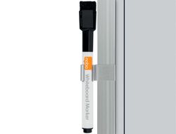 Planificador semanal nobo magnetico + tablero corcho horizontal con marco de aluminio 585x190 mm