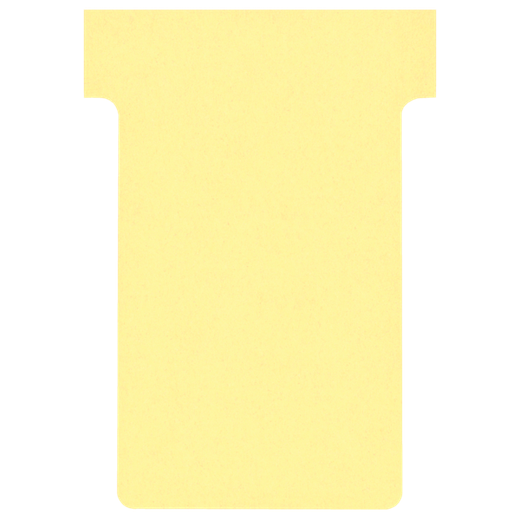 Planning: Fichas T NOBO (estuche 100) tamaño 2, amarillo
