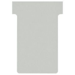 Planning: Fichas T NOBO (estuche 100) tamaño 2, gris