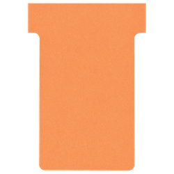 Planning: Fichas T NOBO (estuche 100) tamaño 2, naranja