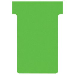 Planning: Fichas T NOBO (estuche 100) tamaño 2, verde