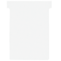 Planning: Fichas T NOBO (estuche 100) tamaño 3, blanco