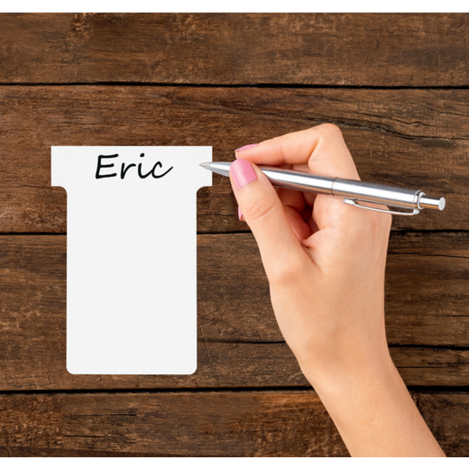 Planning: Fichas T NOBO (estuche 100) tamaño 3, blanco