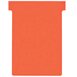 Planning: Fichas T NOBO (estuche 100) tamaño 3, rojo