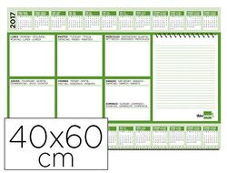 Planning sobremesa semanal liderpapel 40x60 cm 80 gr 60 hojas 2019-2020