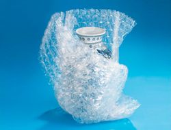 Plastico burbuja liderpapel ecouse 0.40x200m 30% de plastico reciclado