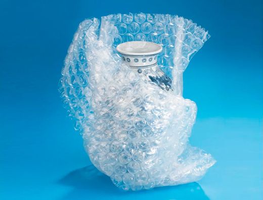 Plastico burbuja liderpapel ecouse 0.40x200m 30% de plastico reciclado