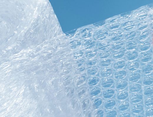 Plastico burbuja liderpapel ecouse 0.40x200m 30% de plastico reciclado