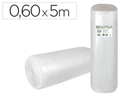 Plastico burbuja liderpapel ecouse 0.60x5m 30% de plastico reciclado