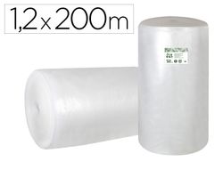 Plastico burbuja liderpapel ecouse 1.20x200m 30% de plastico reciclado