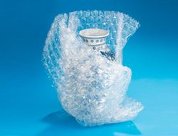 Plastico burbuja liderpapel ecouse 1.60x200m 30% de plastico reciclado