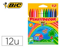 Plastidecor Bic estuche 12 lápices