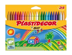 Plastidecor Bic estuche 24 lápices