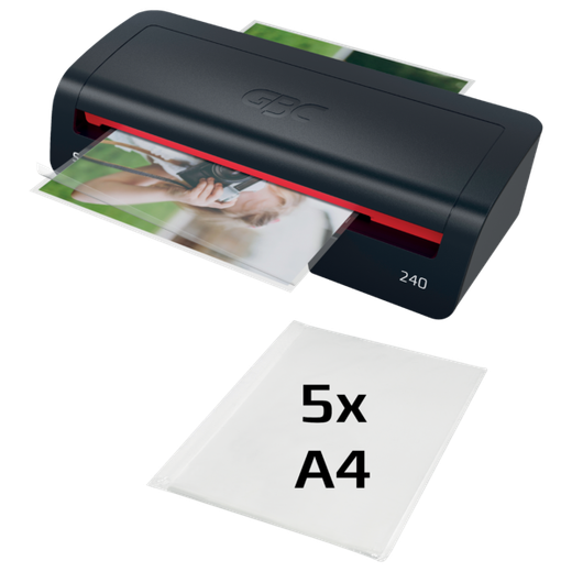 Plastificadora GBC 240 Din A4, negro