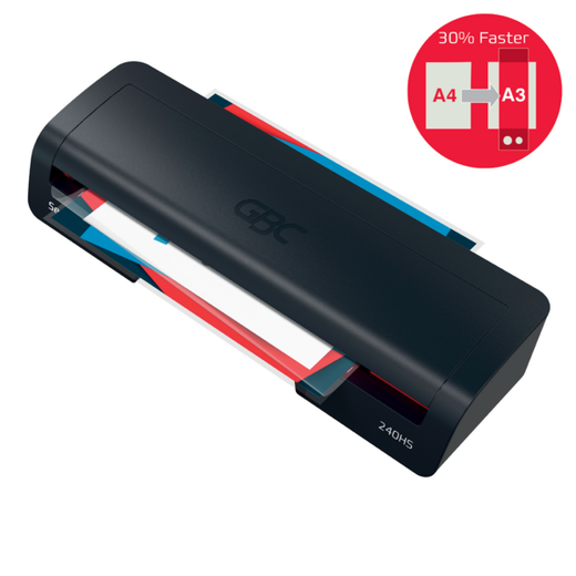 Plastificadora GBC 240HS Din A3, negro