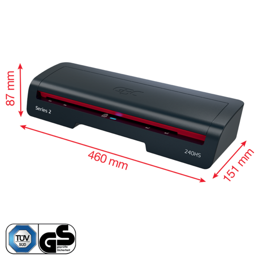 Plastificadora GBC 240HS Din A3, negro