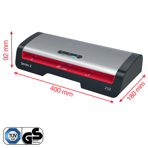 Plastificadora GBC 250 DIN A4, plata