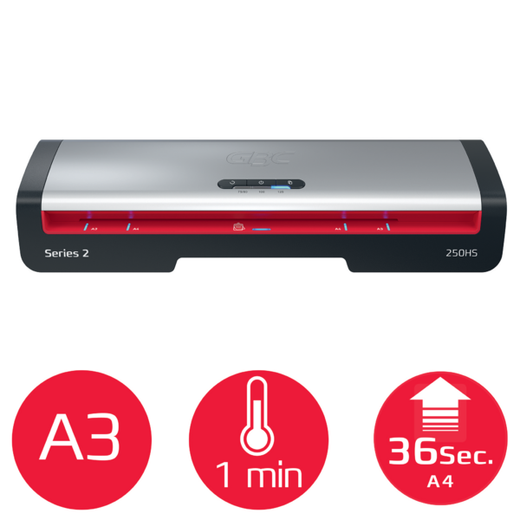 Plastificadora GBC 250HS DIN A3, plata