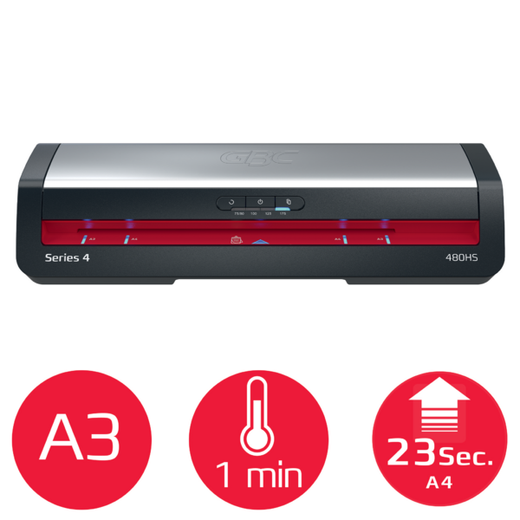 Plastificadora GBC 480HS DIN A3, plata