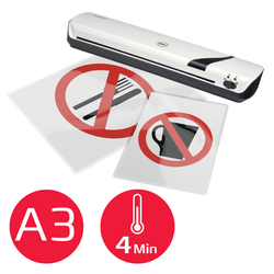 Plastificadora GBC Inspire DIN A3, blanco