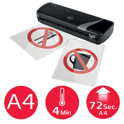 Plastificadora GBC INSPIRE+ DIN A4 Craft, negro