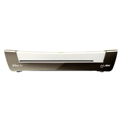 Plastificadora iLAM Office DIN A4, plata/blanco