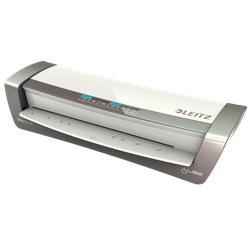 Plastificadora iLAM Office Pro DIN A3, plata/blanco