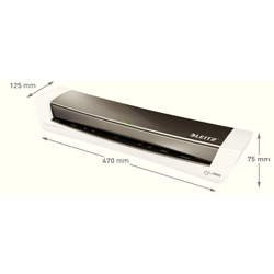 Plastificadora Leitz Ilam Home Office A3 Gris Oscuro 74400089