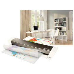 Plastificadora Leitz Ilam Home Office A3 Gris Oscuro 74400089