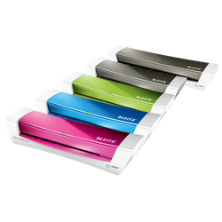 Plastificadora Leitz Ilam Home Office A3 Gris Oscuro 74400089