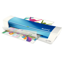 Plastificadora Leitz Ilam Home Office A4 Azul Metalizado 73680036