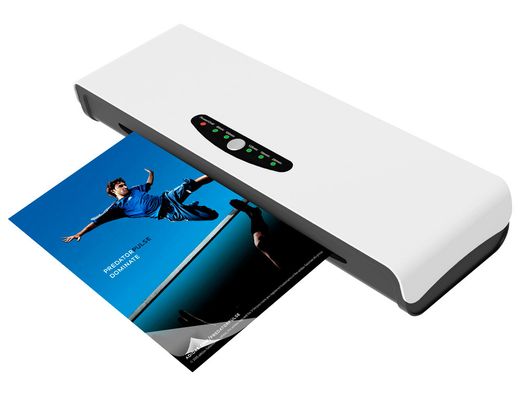 Plastificadora q-connect din a3 alto rendimiento frio/ caliente cuatro rodillos hasta 250 micras