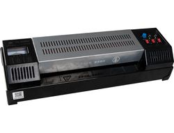 Plastificadora q-connect kf16918 profesional rugerizada caliente DIN A3 cuatro rodillos hasta 200 micras