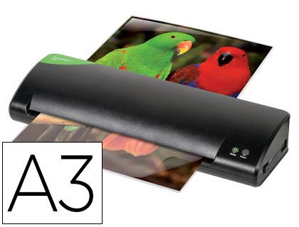 Plastificatrice Formato A3 Q-connect KF17003, 2 Rulli Caldi, Temperatura 110-135°C, Velocità 400 Mm/min, Anti-inceppamento