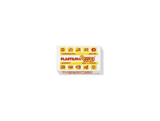 Plastilina Jovi 70 Blanca -Unidad -Tamaño Pequeño