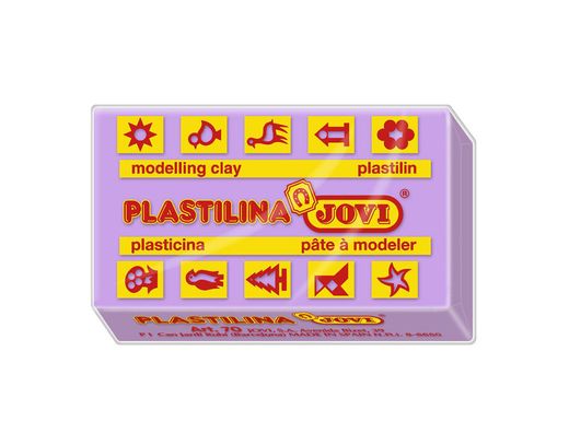 Plastilina Jovi 70 Lila -Unidad -Tamaño Pequeño