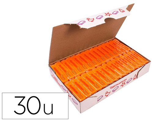 Plastilina jovi 70 naranja -unidad -tamaño pequeño