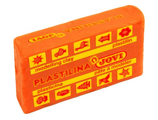 Plastilina jovi 70 naranja -unidad -tamaño pequeño