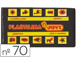 Plastilina Jovi 70 Negro -Unidad -Tamaño Pequeño