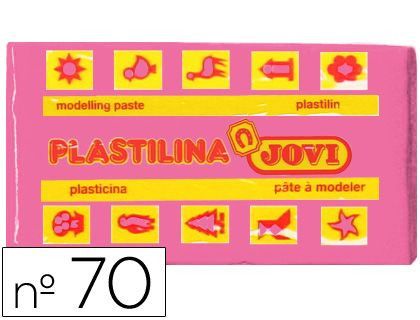 Plastilina Jovi 70 Rosa -Unidad -Tamaño Pequeño
