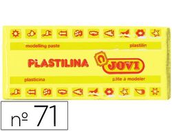Plastilina Jovi 71 Amarillo Claro -Unidad -Tamaño Mediano