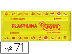 Plastilina Jovi 71 Amarillo Oscuro -Unidad -Tamaño Mediano