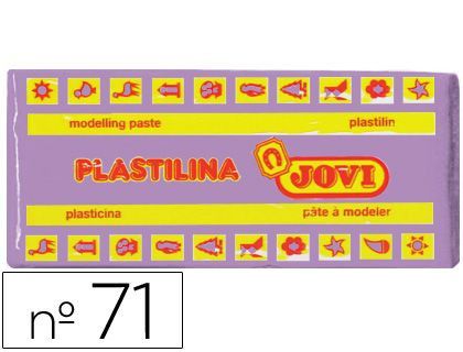 Plastilina Jovi 71 Lila -Unidad -Tamaño Mediano