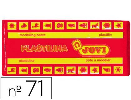 Plastilina Jovi 71 Rojo -Unidad -Tamaño Mediano