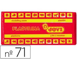 Plastilina Jovi 71 Rojo -Unidad -Tamaño Mediano