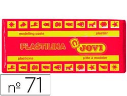 Plastilina Jovi 71 Rubi -Unidad -Tamaño Mediano