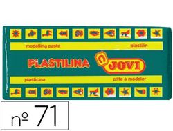 Plastilina Jovi 71 Verde Oscuro -Unidad -Tamaño Mediano