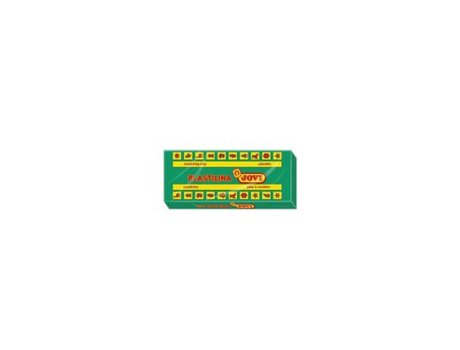 Plastilina Jovi 71 Verde Oscuro -Unidad -Tamaño Mediano