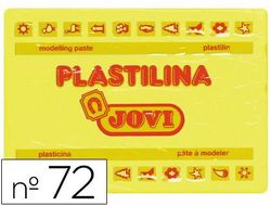 Plastilina Jovi 72 Amarillo Claro -Unidad -Tamaño Grande